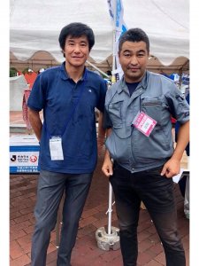 愛鷹競技場にて