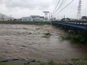 橋が折れる直前でした。