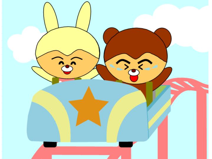 遊園地に行ってきました。