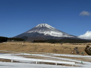 須山から撮影　富士山